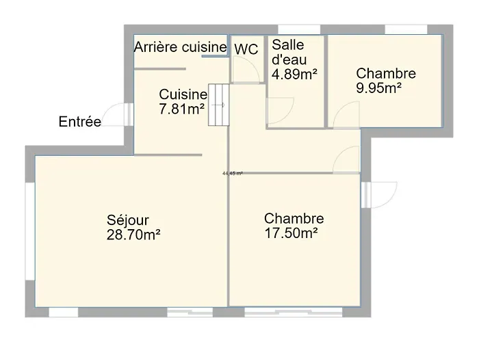 Vakantiehuis Chez Monique 4/7 Personnes A